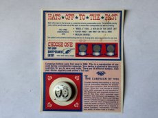 画像1: 1972年AMOCO 『1924 FOR PRESIDENT COOLIDGE VICE PRESIDENT DAWES』大統領選挙キャンペーンピンバッチ (1)