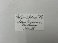 画像4: アンティークメタルスタンプ　FOLGER ADAM CO. (4)