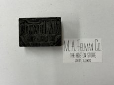 画像1: アンティークメタルスタンプ　M.A.FELMAN CO. (1)