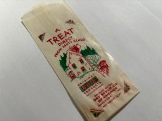 画像2: RARE! 1930'S FIRSTAID  A TREAT DIRECT FROM SANTY CLAUS 紙袋 (2)