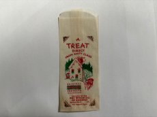 画像1: RARE! 1930'S FIRSTAID  A TREAT DIRECT FROM SANTY CLAUS 紙袋 (1)