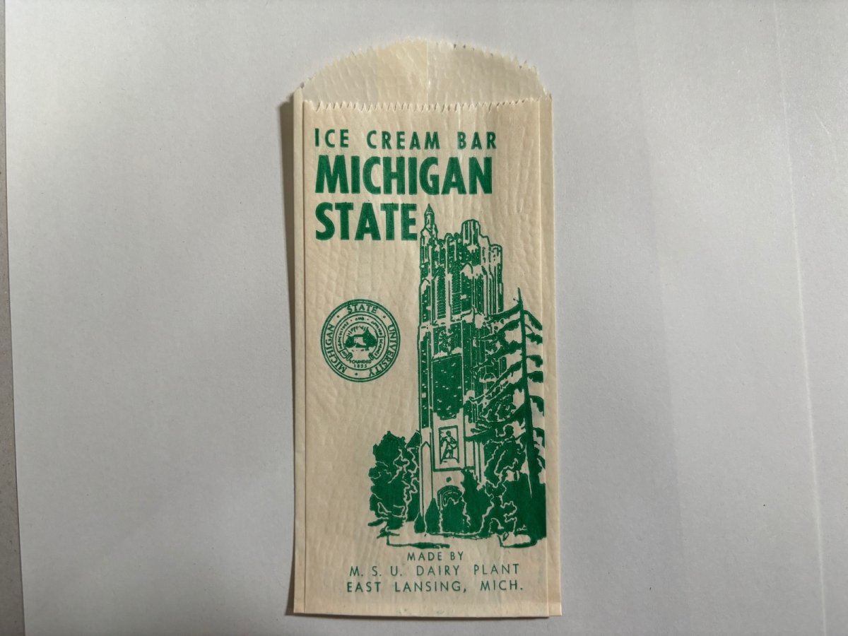 画像1: ICE CREAM BAR MICHIGAN STATE  紙袋 (1)