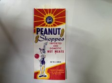 画像1: 1950年代 Peanut Shoppes ペーパーバッグ  (1)