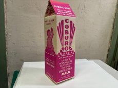 画像2: 1950年代 cardboard milk box (2)