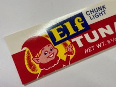 画像2: Elf CHUNK LIGHT TUNA ラベル (2)