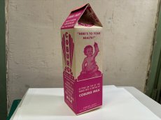 画像1: 1950年代 cardboard milk box (1)