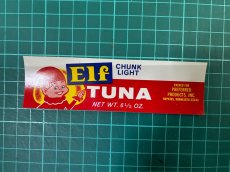 画像6: Elf CHUNK LIGHT TUNA ラベル (6)