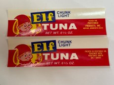 画像5: Elf CHUNK LIGHT TUNA ラベル (5)