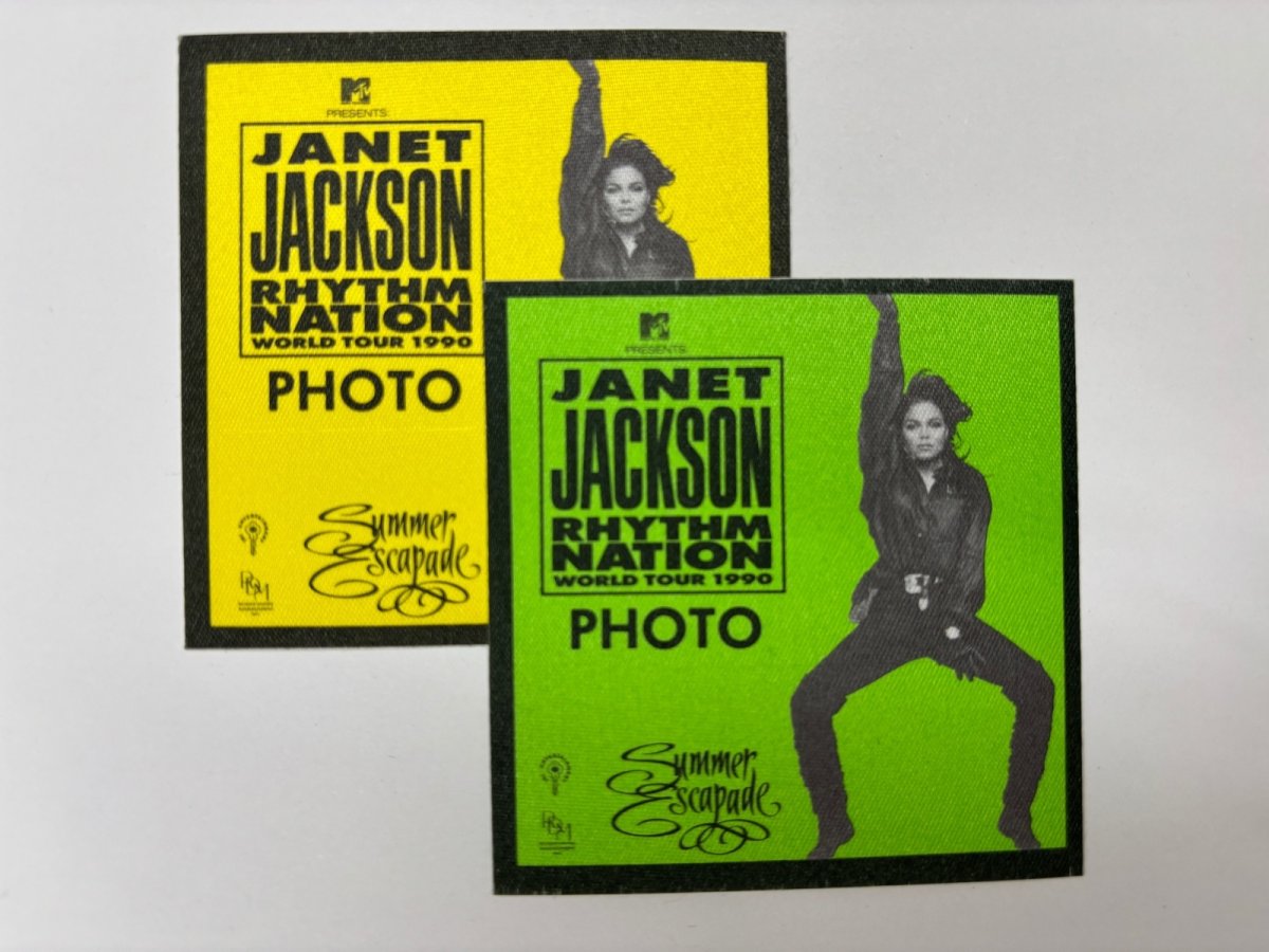 画像1: JANET JACKSON 1990年 RHYTHM NATION WORLD TOUR (1)