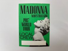 画像1: MADONNA 1987年 WHO'S THAT GIRL WORLD TOUR (1)