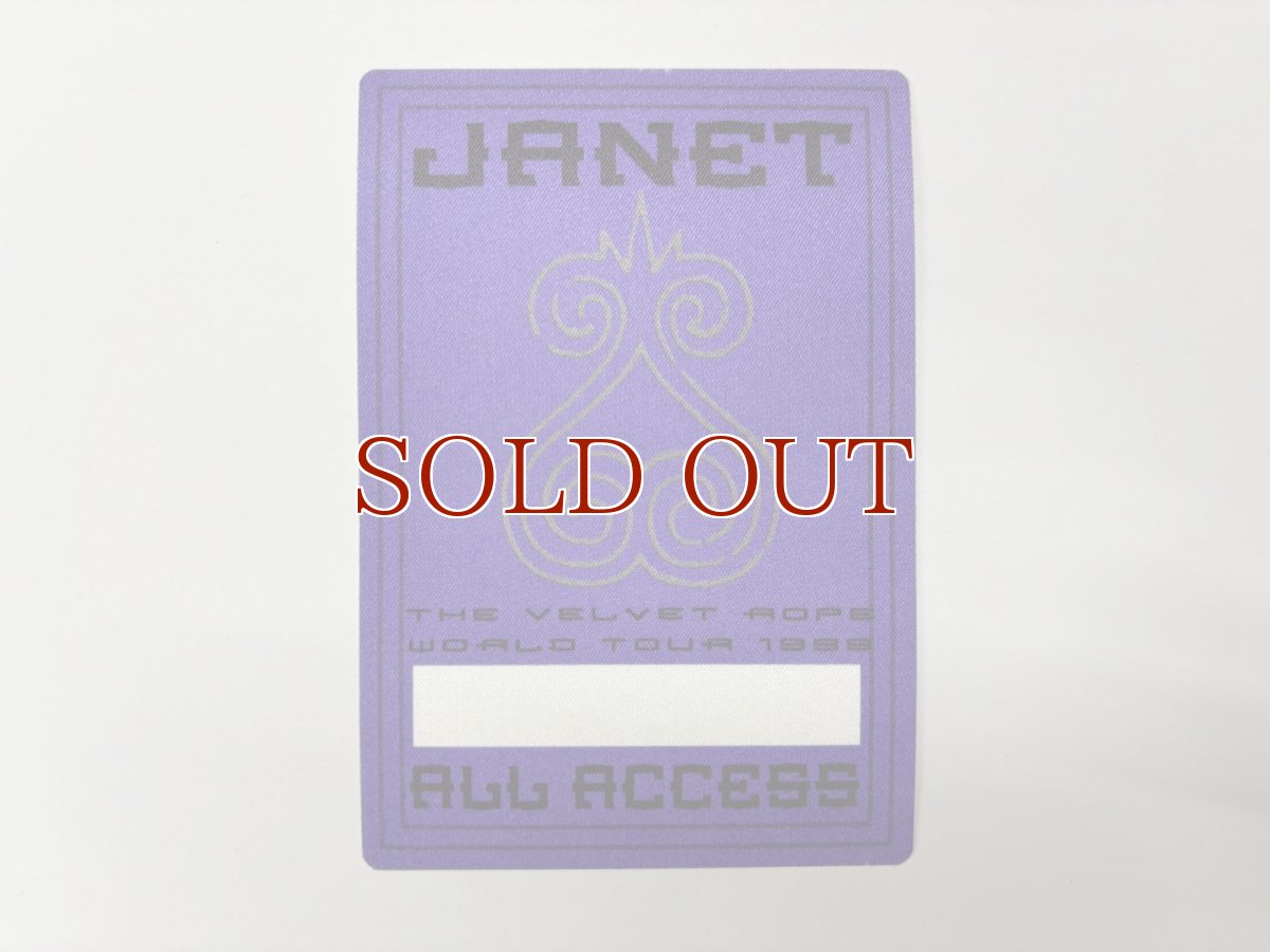 画像1: JANET JACKSON 1988年 THE VELVET ROPE WORLD TOUR (1)