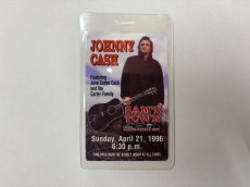 画像1:  JOHNNY CASH 1996年 LIVE ラミネート (1)