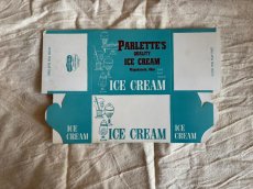 画像7: 1960年 PARLETTE'S BLUE ICE CREAM BOX (7)