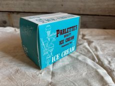 画像2: 1960年 PARLETTE'S BLUE ICE CREAM BOX (2)