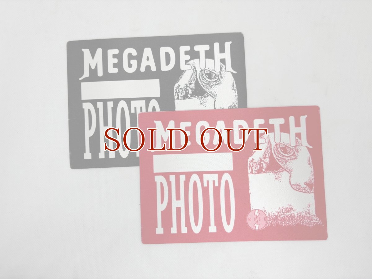 画像1: Megadethn 1999年 Risk Tour 大判 (1)