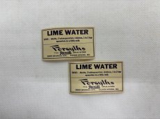 画像2: LIME WATER ラベル2枚セット  FORSYTHS DRUG STORE (2)