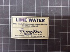 画像4: LIME WATER ラベル2枚セット  FORSYTHS DRUG STORE (4)