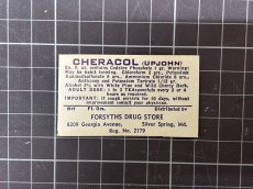 画像4: CHERACOL UPJOHN ラベル2枚セット  FORSYTHS DRUG STORE (4)