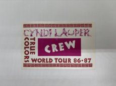 画像1: CYNDI LAUPER 1986-1987年 Ture Colors Tour  (1)