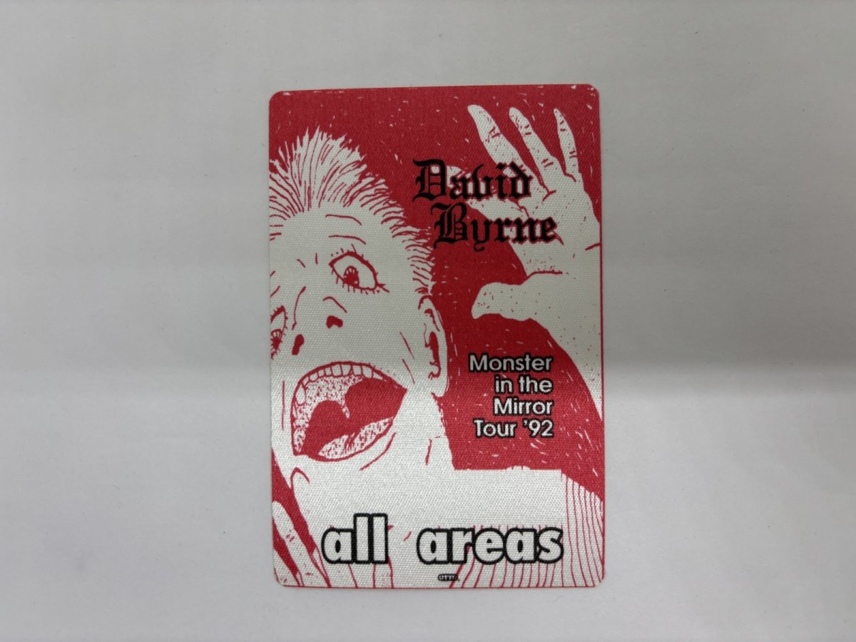 画像1: DAVID BYRNE (TALKING HEADS) 1992年 Monster in the Mirror Tour  (1)
