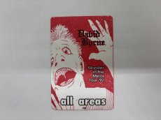 画像1: DAVID BYRNE (TALKING HEADS) 1992年 Monster in the Mirror Tour  (1)