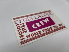 画像2: CYNDI LAUPER 1986-1987年 Ture Colors Tour  (2)