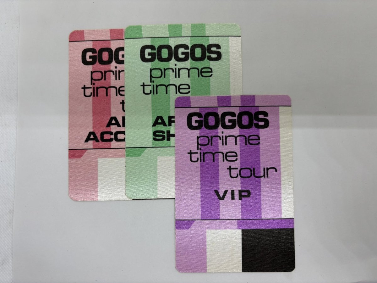 画像1: GOGOS 1984年 Prime Time Tour (1)