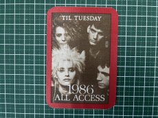 画像4: 'TIL TUESDAY 1986年 86 Tour (4)