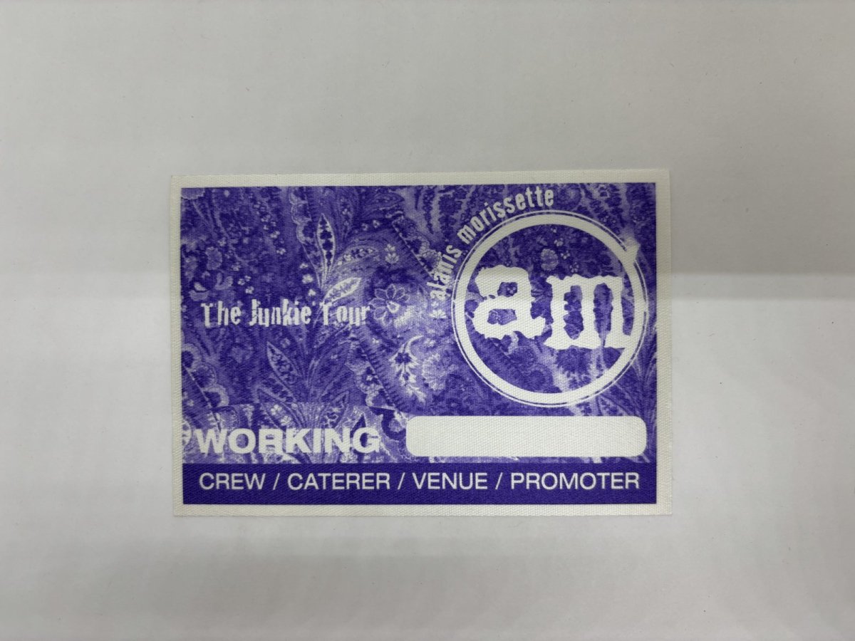 画像1: ALANIS MORISSETTE 1999年 The Junkie Tour (1)