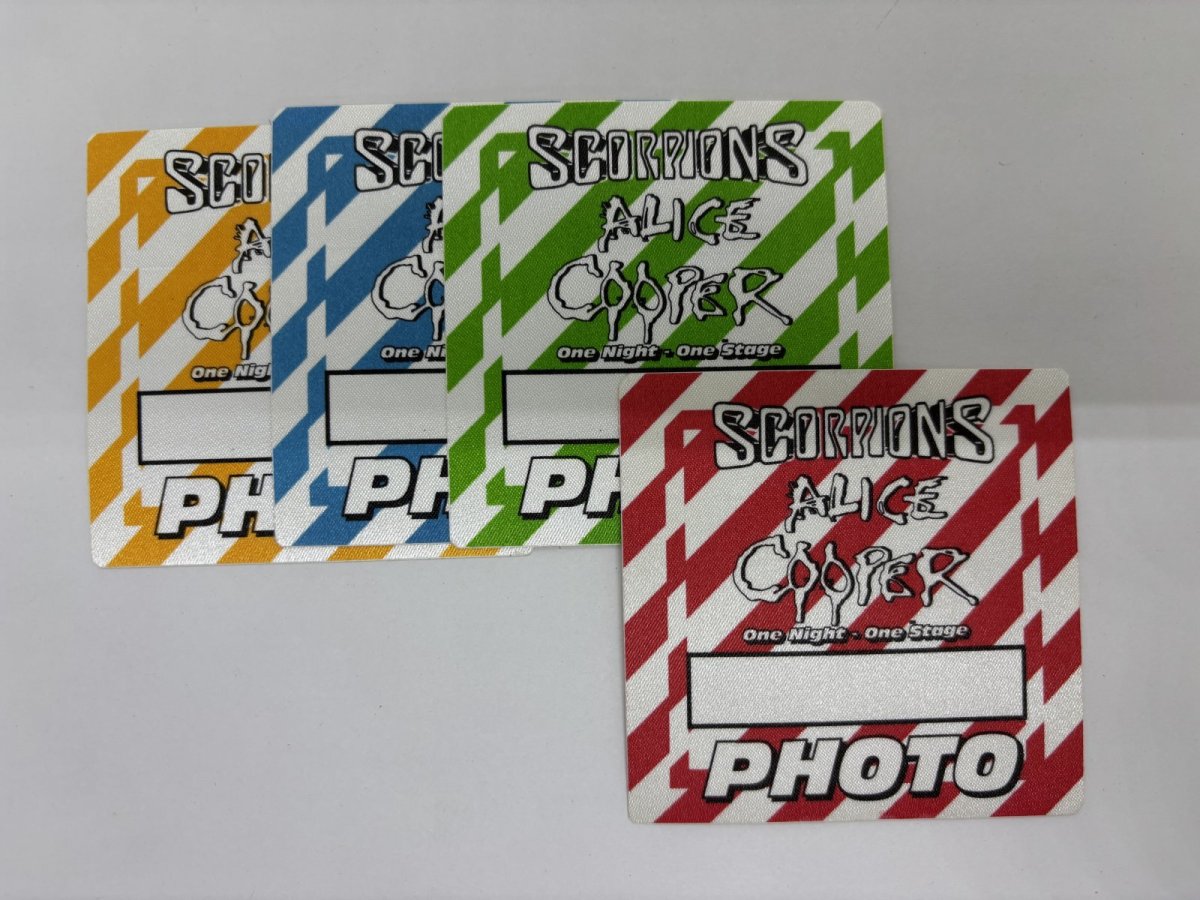 画像1: SCORPIONS/Alice Cooper 1996年 One Night One Stage Tour (1)