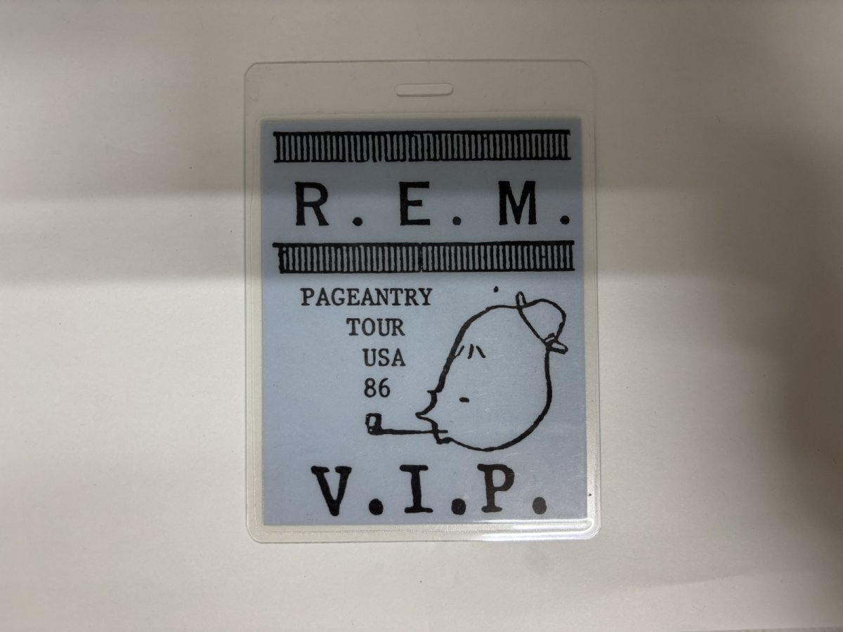 画像1: R.E.M. 1986年 Pageantry Tour (1)