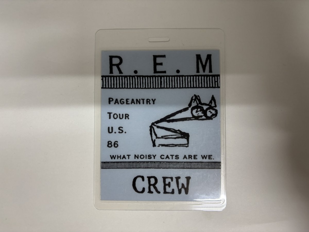 画像1: R.E.M. 1986年 Pageantry Tour (1)