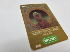 画像2: GRATEFUL DEAD 1981年 Radio Pass RARE!! Concert at Rutgers Athletic Center (2)