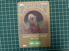 画像4: GRATEFUL DEAD 1981年 Radio Pass RARE!! Concert at Rutgers Athletic Center (4)