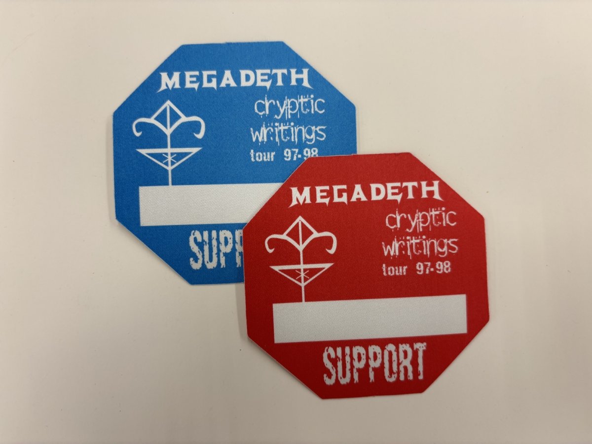 画像1: MEGADETH 1997-1998年 Cryptic Writings Tour (1)