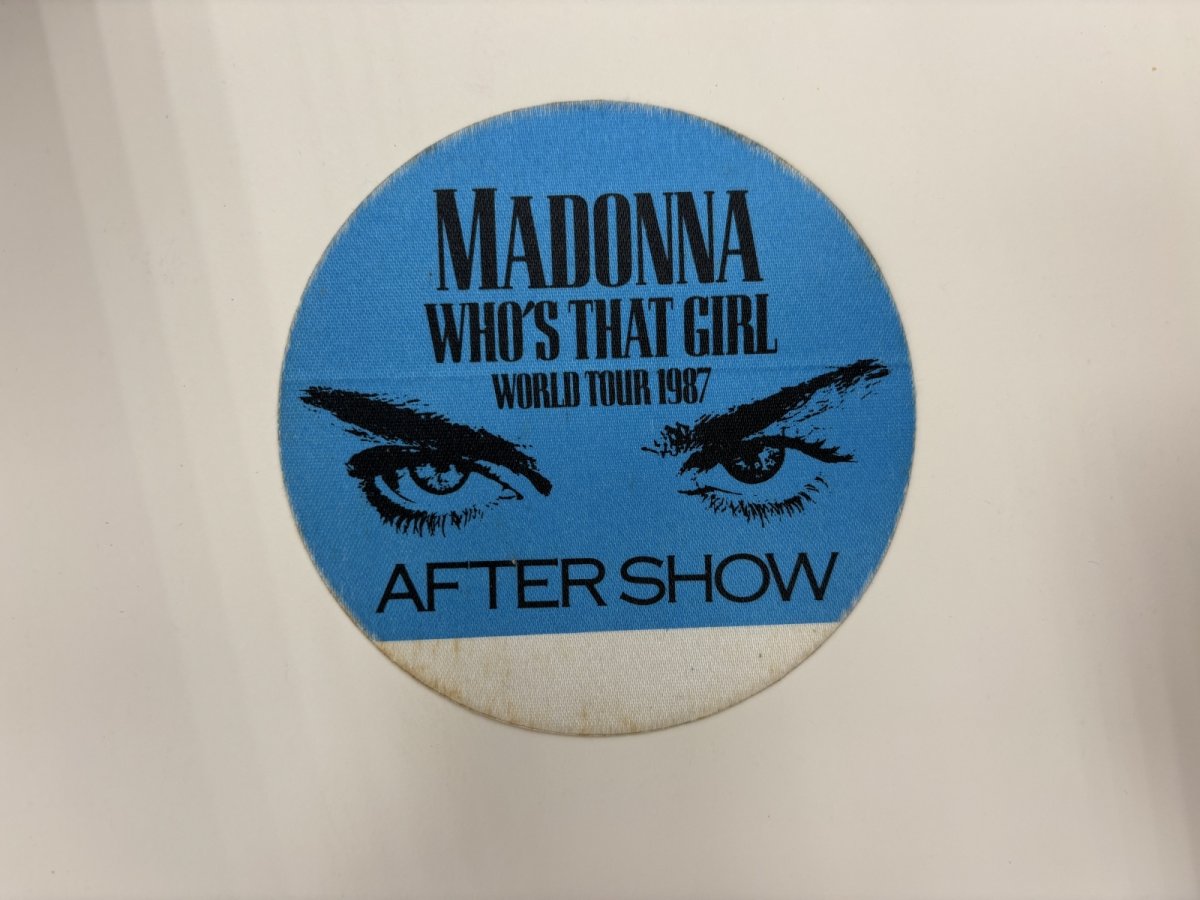 画像1: MADONNA 1987年 Who's That Girl Tour (1)