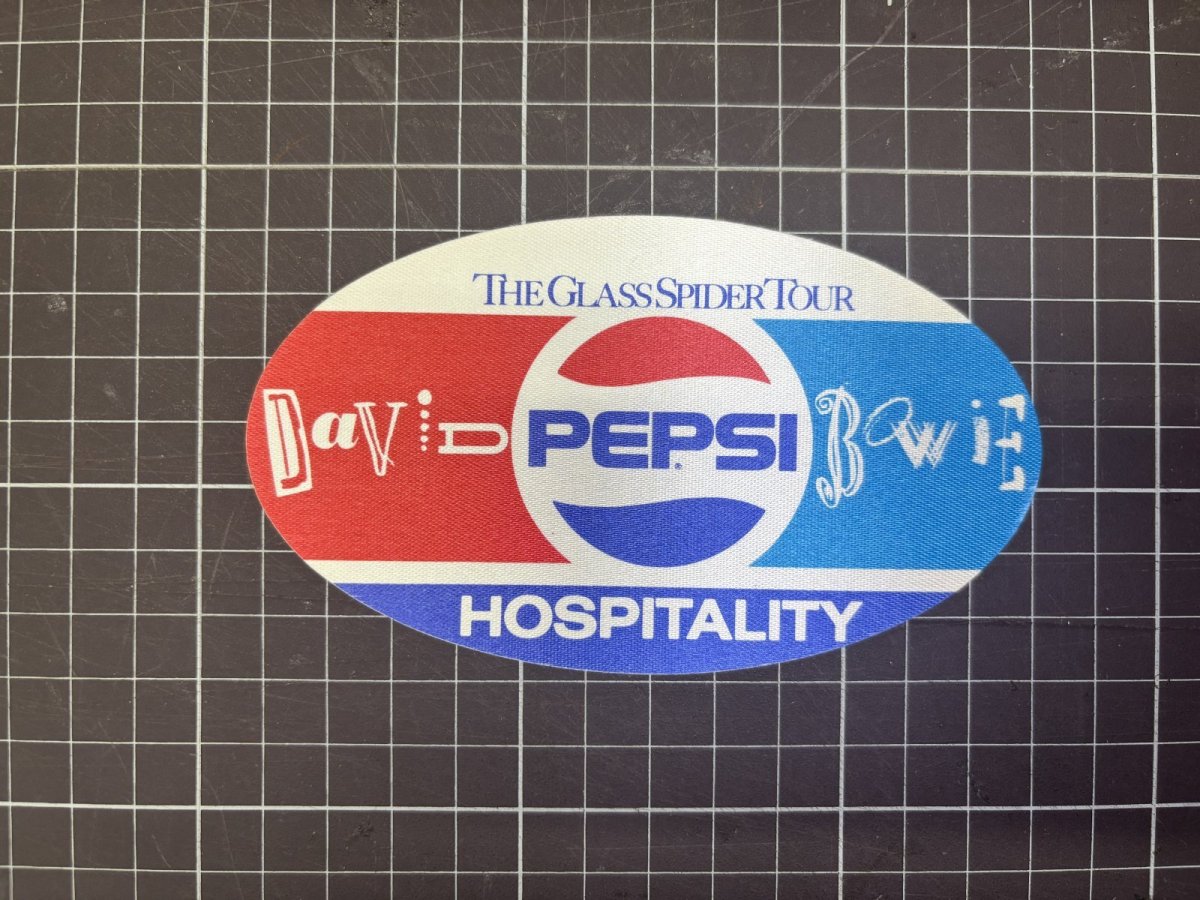 画像5: DAVID BOWIE 1987年 Glass Spider Tour PEPSI アドバタイジング！ (5)