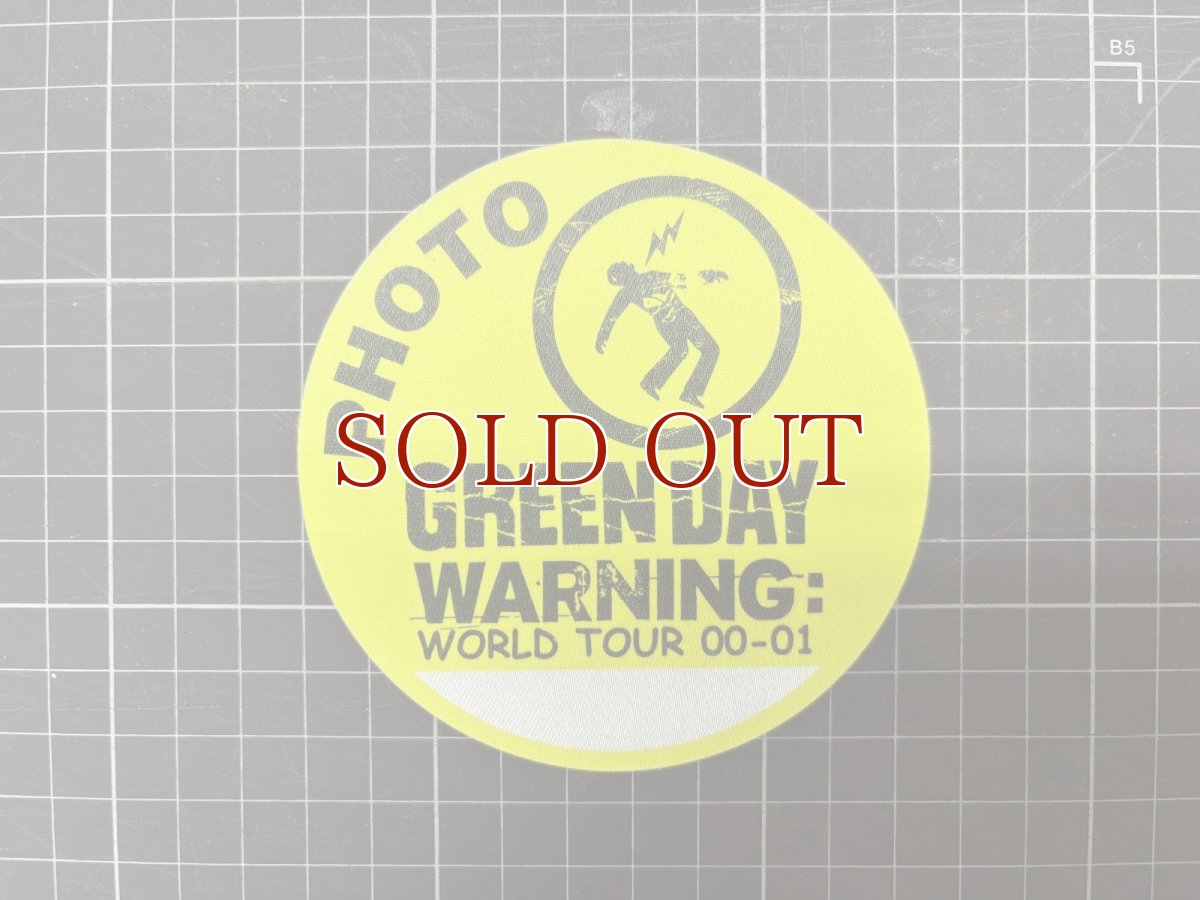 画像5: GREEN DAY 2000-2001年 WARNING: World Tour (5)