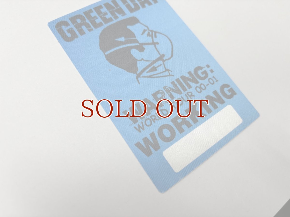 画像3: GREEN DAY 2000-2001年 WARNING: World Tour (3)