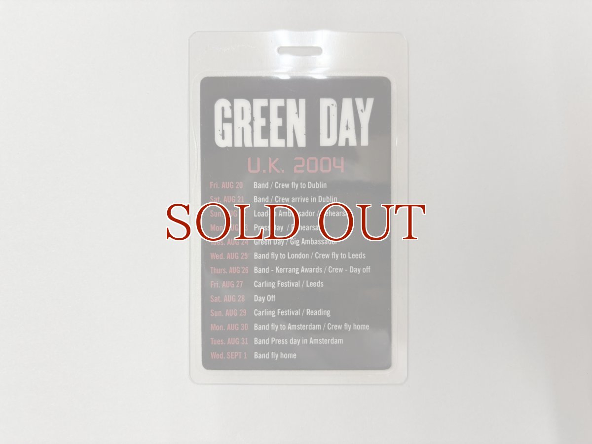 画像4: GREEN DAY 2004年 AMERICAN IDEOT Tour ALL ACCESS (4)