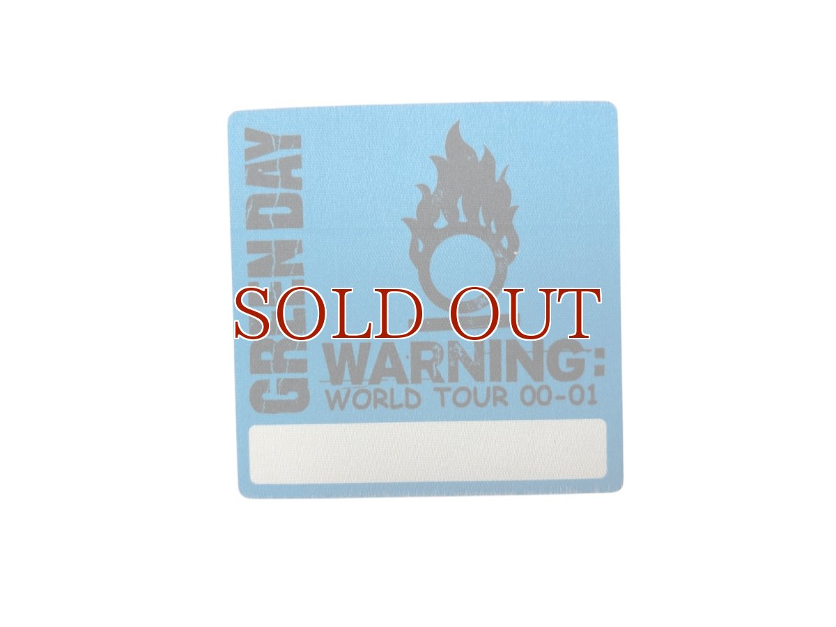 画像1: GREEN DAY 2000-2001年 WARNING: World Tour (1)