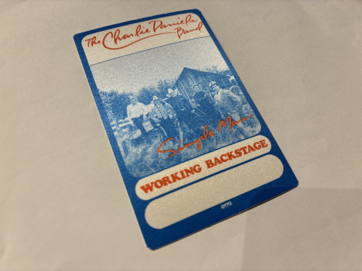 画像3: THE CHARLIE DANIELS BAND 1989年 Simple Man Tour (3)