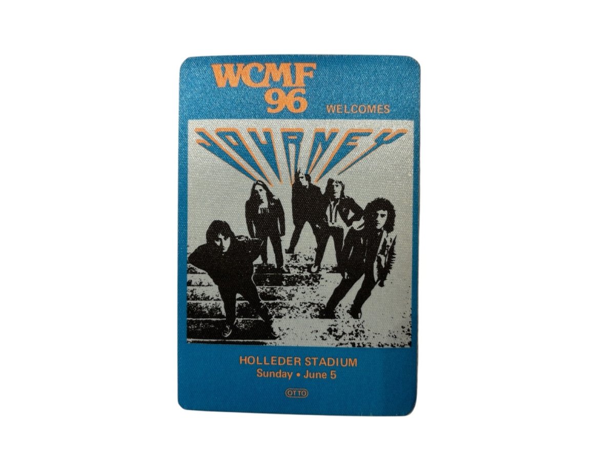 画像1:  JOURNEY 1983年 Holleder Stadium RADIO PASS  (1)