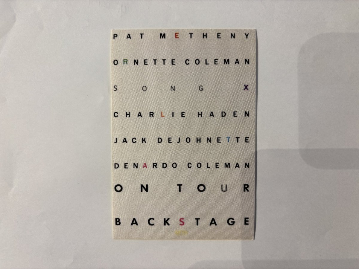 画像2: PAT METHENY 1985年 SONG X Tour (2)