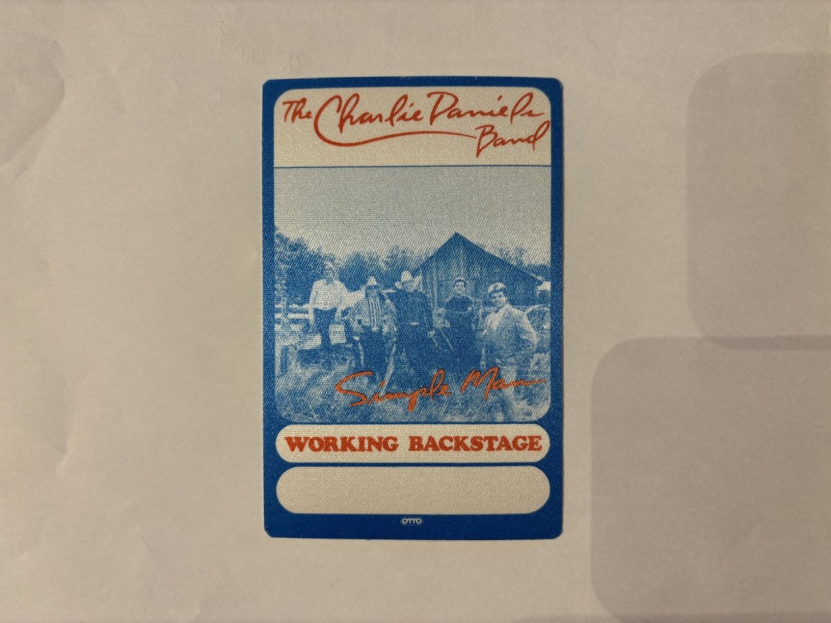 画像2: THE CHARLIE DANIELS BAND 1989年 Simple Man Tour (2)