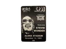 画像1: STEVIE WONDER 1982年 Aloha Stadiam RADIO PASS (1)
