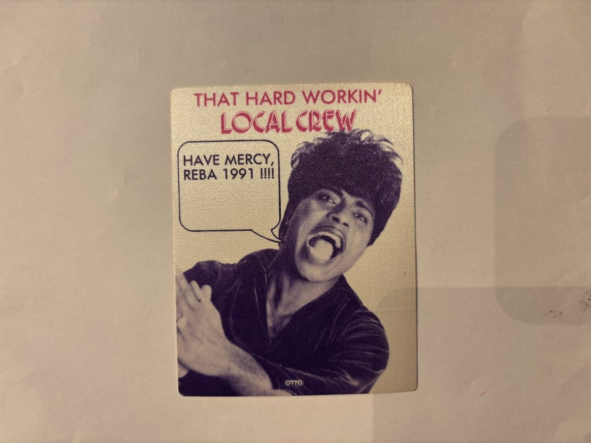 画像2: RARE!! LITTLE RICHARD 1991年 Local Crew PASS (2)