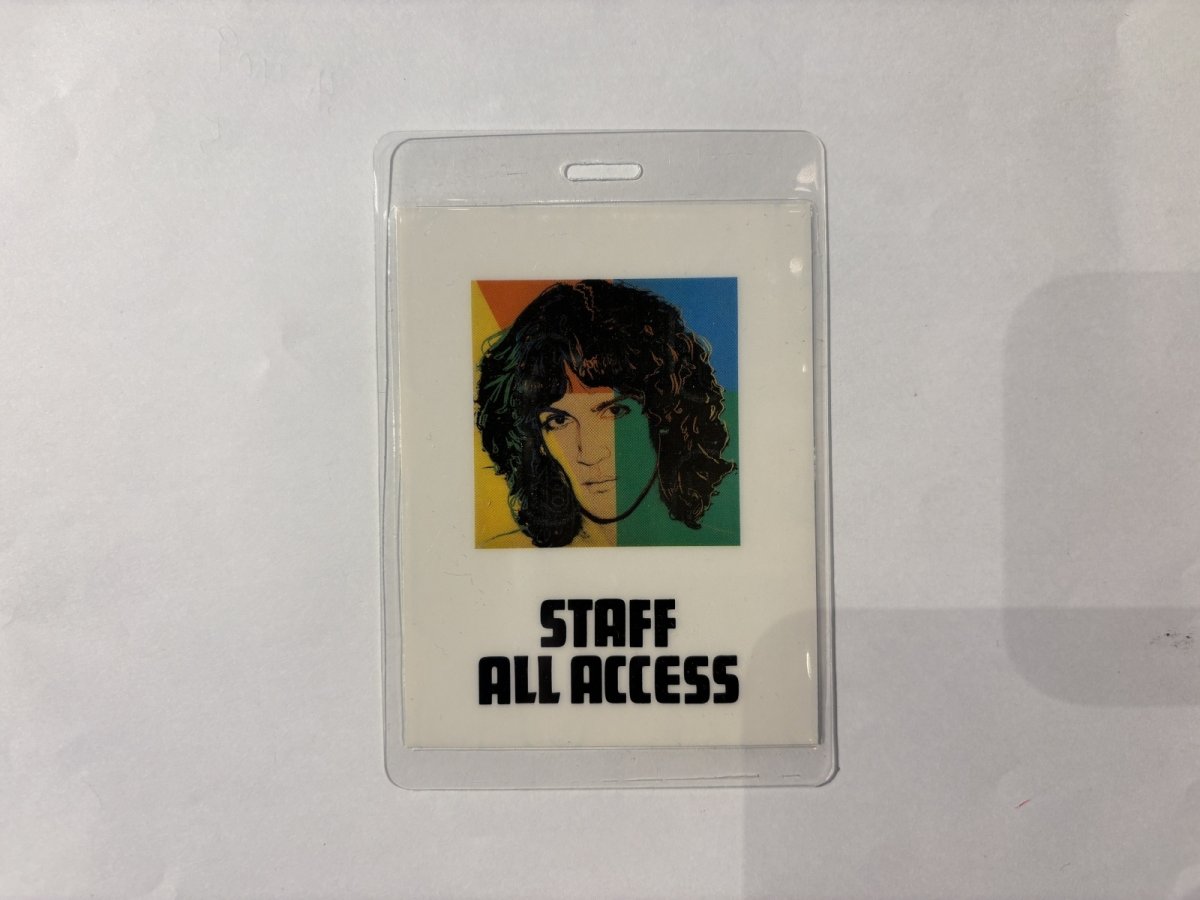 画像2: BILLY SQUIER 1982年 Emotions in Motion Tour  RARE! Andy Warhol Designe! (2)