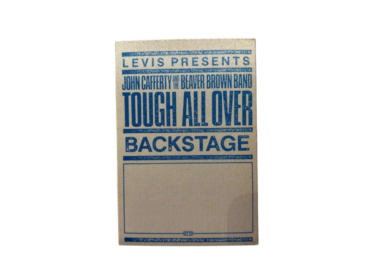 画像1: LEVIS PRESENTS JOHN CAFFERTY & THE BEABER BROWN BAND 1985年 Tought All Over Tour (1)