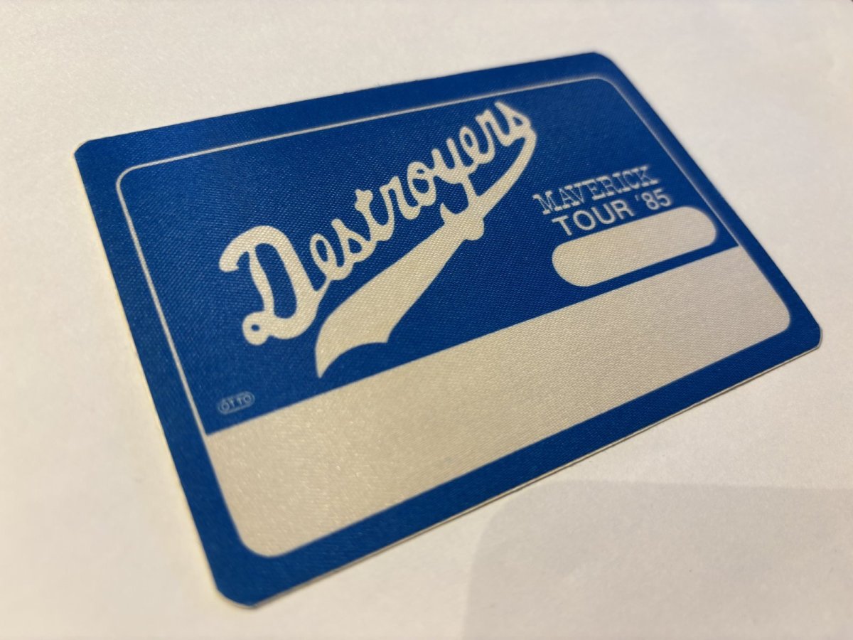 画像3: GEORGE THOROGOOD & THE DESTROYERS 1985年 MAVERICK Tour (3)